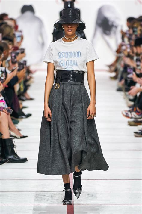 dior 2019 runway skirt blue|christian Dior dresses fall.